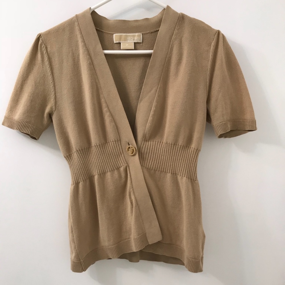 🌟sale⚡️Michael Kors short sleeve cardigan